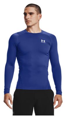 Under Armour Heatgear Armour Men's Blue Compression Long Sleeve Jersey