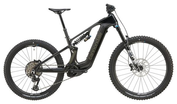 Cannondale Moterra LT 1 Sram 90 T-Type 12V 800 Wh MX MTB elettrica a sospensione integrale (29/27,5'') Nero