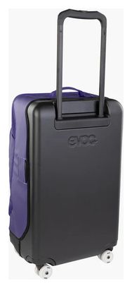 Evoc 100L 4-Wheel Suitcase in Purple and Black 