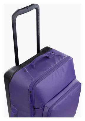 Evoc 100L 4-Wheel Suitcase in Purple and Black 