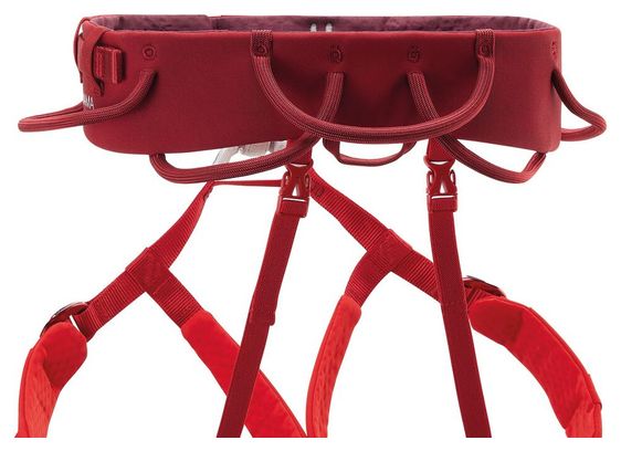 Petzl Adjama Climbing Harness Red
