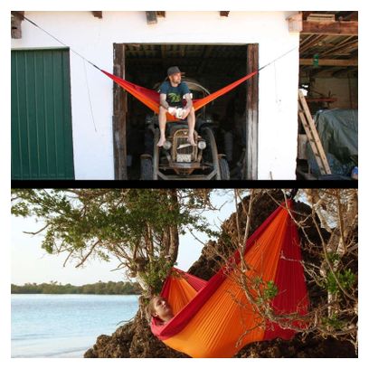 Hamac simple Amazonas Adventure Hammock Fire