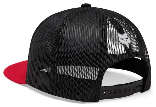 Gorra Fox Image Print Trucker Negro