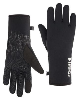 Mons Royale Amp Merino Black Long Gloves