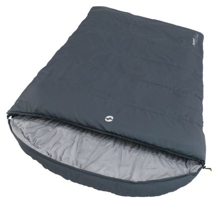 Outwell Sac de couchage double Campion Lux fermeture éclair à gauche