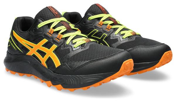 Asics Gel Sonoma 7 Black Orange Men's Trail Shoes