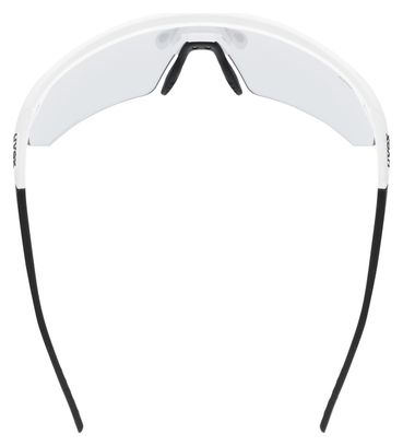 Uvex Pace One V White/Silver Mirrored Goggles