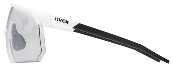 Lunettes Uvex Pace One V Blanc/Silver Miroir