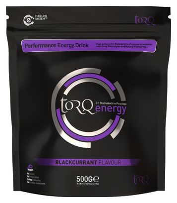 Torq Energy Drink Ribes Nero 500g