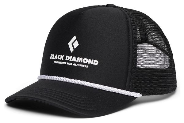 Black Diamond Flat Bill Trucker Cap Schwarz