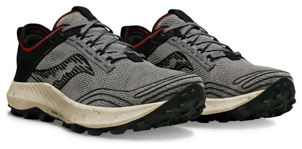 Chaussures de Trail Running Saucony Peregrine RFG Gris Noir