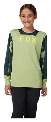 Fox Defend Taunt Long Sleeve Jersey Kids Green