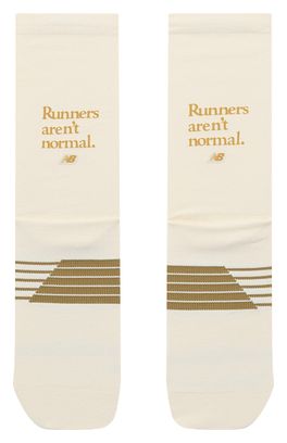 Calcetines New Balance Pro Run Marathon del Mont Blanc, blancos