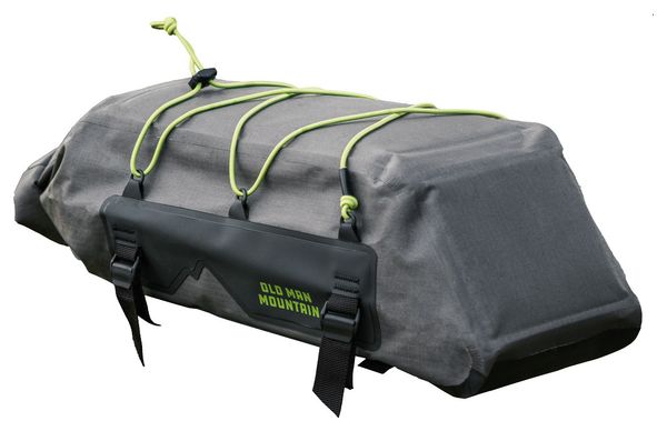 Old Man Mountain Atlas Rack Pack 9L Rear Luggage Rack Bag, Gray/Black