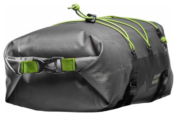 Old Man Mountain Atlas Rack Pack 9L Rear Luggage Rack Bag, Gray/Black