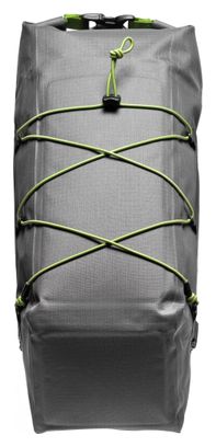Old Man Mountain Atlas Rack Pack 9L Rear Luggage Rack Bag, Gray/Black