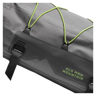 Old Man Mountain Atlas Rack Pack 9L Rear Luggage Rack Bag, Gray/Black
