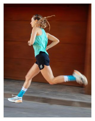Compressport Performance Blue Women's Tank Top