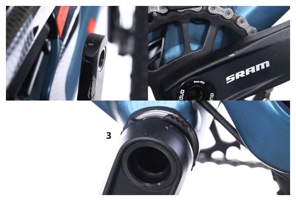 Produit Reconditionné - VTT Tout-Suspendu Lapierre Zesty TR 4.9 Sram GX Eagle 12V 29' Bleu 2024 