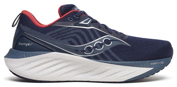 Saucony Triumph 22 Laufschuh Blau/Pink Herren