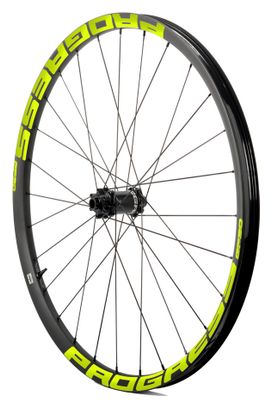 Paire de roues Progress GP30 29"  Jaune | Boost 15x110/12x148 mm | 6 Trous