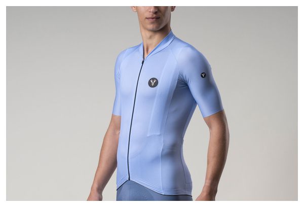 LeBram Galibier Jersey met korte mouwen Hemelsblauw