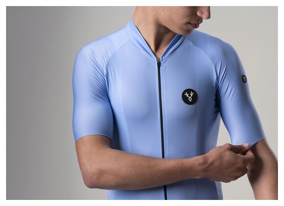 LeBram Galibier Jersey met korte mouwen Hemelsblauw