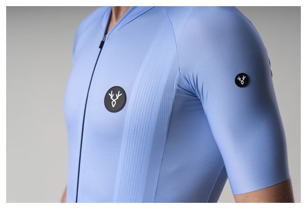 LeBram Galibier Jersey met korte mouwen Hemelsblauw