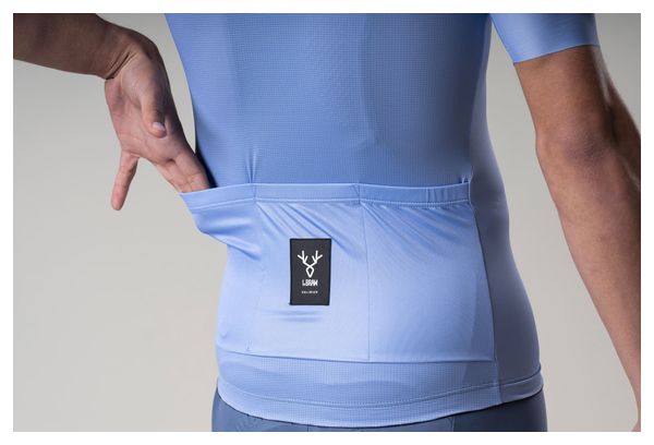 LeBram Galibier Jersey met korte mouwen Hemelsblauw