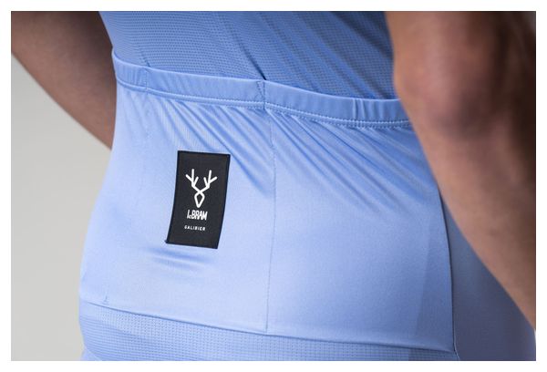 LeBram Galibier Jersey met korte mouwen Hemelsblauw