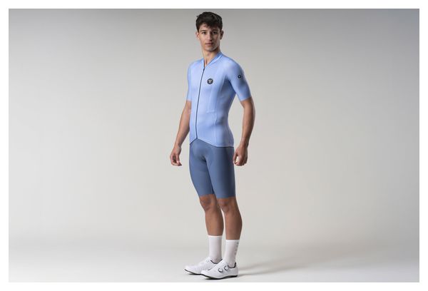 LeBram Galibier Jersey met korte mouwen Hemelsblauw