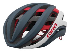 Casco Giro Aether Spherical MIPS Portaro Gris / Blanco / Rojo 2021