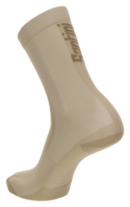 Santini Puro Beige Unisex Sokken