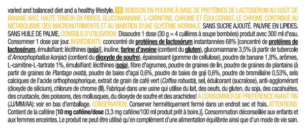 Diet Shake (720g) - Biotech Usa - Banane - Substituts De Repas