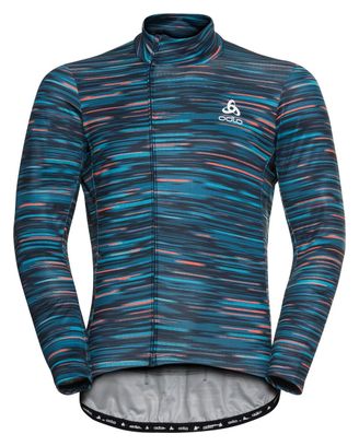 Zip Top Odlo Zeroweight Ceramiwarm Blau