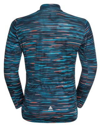 Zip Top Odlo Zeroweight Ceramiwarm Blau