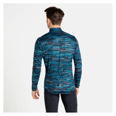 Zip Top Odlo Zeroweight Ceramiwarm Blau