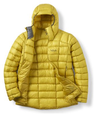Heren RAB Mythic Alpine Geel Donsjack
