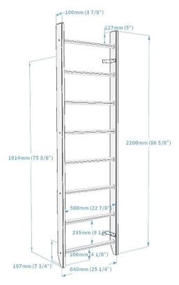 Espalier de gymnastique BenchK 100