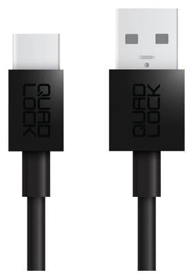 Quad Lock USB-A to USB-C Charging Cable 20cm