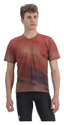 T-Shirt Technique Sportful Flow Giara Rouge