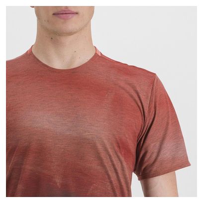 Sportful Flow Giara Technisches T-Shirt Rot