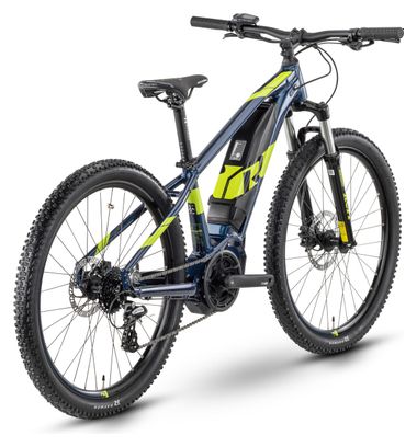 VTT Électrique Semi-Rigide Raymon HardRay E 1.0 Tektro 8V 400 Wh 26'' Bleu Jaune