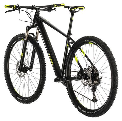 MTB semirigido Shimano SLX / XT 12v 27,5 &#39;&#39; Cube Reaction Pro nero / giallo 2020