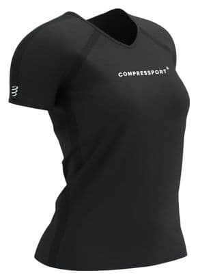 Women's Training Logo Short Sleeve Jersey Black