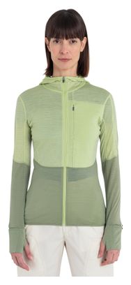 Forro polar Icebreaker Mujer Merino 200 <p><strong> Realfleece Desc</strong></p>ender Verde