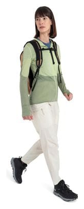 Icebreaker Women's Merino 200 Realfleece Descender Green Fleece