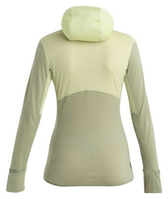 Forro polar Icebreaker Mujer Merino 200 <p><strong> Realfleece Desc</strong></p>ender Verde