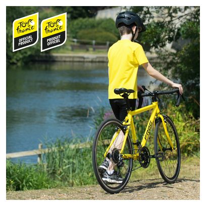 Frog Bikes Frog Road 70 TDF Kid Road Bike Shimano Sora 9S 26'' Yellow Tour de France 2020 11 - 14 Years Old