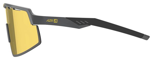 AZR Speed RX Carbon/Gold Goggles Set + Clear Lens